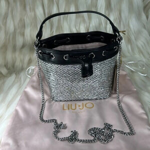 LIU•JO MILANO‎ NEW swarovski leather bag